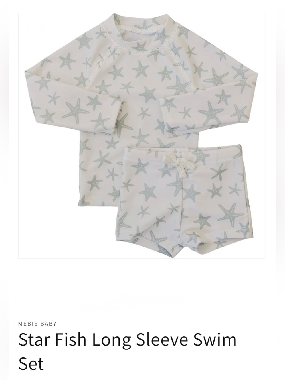 Toddler swim set